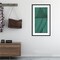 Line Study Blue by Charles McMullen Wood Framed Wall Art Print